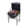 Churrasqueira C/Grelha Bafo Tambor 58cm L x 107cm A x 45cm P - 2