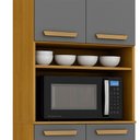 Ver imagem 3 de Armário Panaleiro de Cozinha Athenas 4 Portas Espaçoso e Funcional Mobilihouse