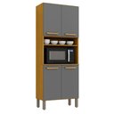 Ver imagem 2 de Armário Panaleiro de Cozinha Athenas 4 Portas Espaçoso e Funcional Mobilihouse