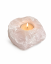 Ver imagem 5 de Porta-Velas em Pedra Natural Quartzo Rosa Bruto