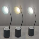 Ver imagem 3 de Luminaria de Mesa Touch Abajur Led Iluminado Flexivel Porta Objetos Organizador Lapis Canetas