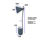 Ver imagem 2 de Luminaria de Mesa Touch Abajur Led Iluminado Flexivel Porta Objetos Organizador Lapis Canetas