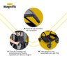 Carrinho com Bebê Conforto Travel System Magnific 5 em 1 Grey Denin - Safety 1st - 7