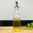 Ver imagem 2 de Garrafa de Vidro para Azeite com Bico Dosador 200ml Lyor Frasco Tampa Preta Transparente