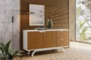 Ver imagem 2 de Balcão Buffet Vicenza 100% Mdf Off White/ype