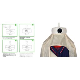 Secadora de Roupas Portátil 600w Praxis - 11
