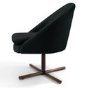 Ver imagem 5 de Poltrona Sala De Estar Base Xis Madeira Rafa B-300 Preto