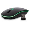 Mouse Optico sem Fio 1600dpi Croma 2.4g/usb 2.0 Pt - 2
