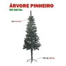 Árvore Pinheiro de Natal Luxo Verde Nevada 1,80m 320 Galhos - 4