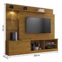 Ver imagem 3 de Estante Home Theater para TV até 65 Polegadas Flórida Plus Mavaular