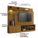 Ver imagem 4 de Estante Home Theater para TV até 65 Polegadas Flórida Plus Mavaular