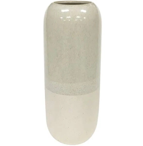 Vaso Decorativo Cerâmica Areia - G - 1