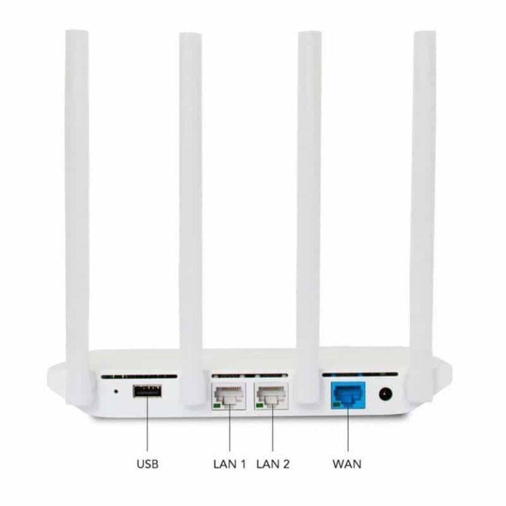 Roteador Xiaomi Wifi 4c 300mbps 4 Antenas - 5