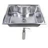 Cuba Inox Gourmet Fabrinox 65cm polida e dosador - 1