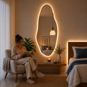 Ver imagem 3 de Espelho Malta - Linha Metal - - Off-White - 140x70 - sem LED