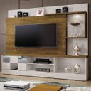 Ver imagem 1 de Estante Home Theater para TV até 65 Polegadas Dinamarca Espelho Plus Mavaular