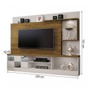 Ver imagem 3 de Estante Home Theater para TV até 65 Polegadas Dinamarca Espelho Plus Mavaular