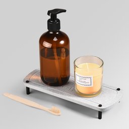 Bandeja Decorativa Banheiro Lavabo Cozinha Organizadora - 11