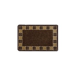 Tapete Boucle Cozinha Elegance Estampado 45 X 65 Niazitex Marrom - 1