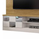 Ver imagem 7 de Estante Home Theater para TV até 65 Polegadas Dinamarca Espelho Plus Mavaular