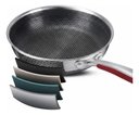 Ver imagem 7 de Frigideira Inox Premium Antiaderente 30cm com Tampa de Vidro