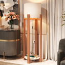 Ver imagem 2 de Luminaria De Chão Austria Moderna Em Madeira Maciça:Off White