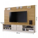 Ver imagem 3 de Estante Home para TV até 65 Polegadas 2 Portas Zeus Mavaular