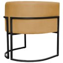 Ver imagem 6 de Kit 2 Poltronas Luna Decorativa Suede Cores Base Ferro Preto
