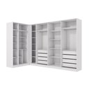 Ver imagem 1 de Conjunto Closet Kappesberg Adapt Branco 4 Peças 337cm X 175cm