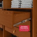 Ver imagem 6 de Guarda-roupa Casal 100% Mdf 8 Portas Easy Glow com Pés Frassino