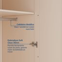 Ver imagem 6 de Guarda Roupa Planejado 14 Portas 1 Penteadeira Espelho Samambaia CabeCasa MadeiraOriginals Offwhite