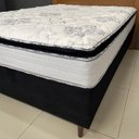 Ver imagem 2 de Colchão Casal Molas Ensacadas Belize + Base 138x188x66