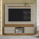 Ver imagem 2 de Home Painel Florianopolis Ripado para Tv até 70" Polegadas Grigio/amendoa