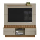 Ver imagem 1 de Home Painel Florianopolis Ripado para Tv até 70" Polegadas Grigio/amendoa