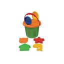 Ver imagem 1 de Conjunto Baldinho Praia com Acessórios 8 Peças Clube do Siri Mor