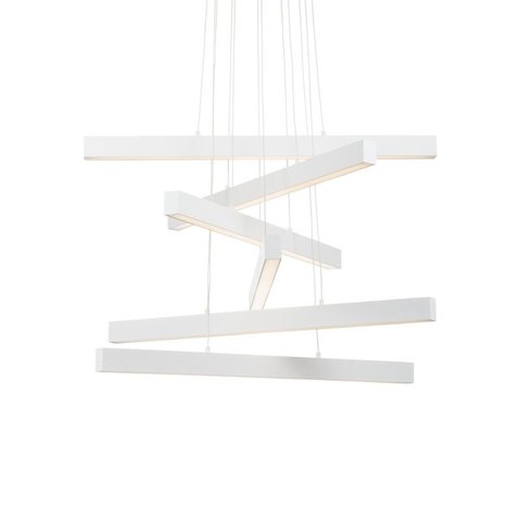 Lustre Pendente Newline Fit Led 715 Bivolt Branco 4000K Luz Neutra