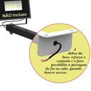 Ver imagem 4 de 03 Suportes Refletor Fachada Banner Braço 50cm 03 Cj - Branco