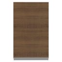 Ver mais imagens de Armário Aéreo Madesa Acordes 100% MDF 40 cm 1 Porta Branco/Rustic Cor:Branco/Rustic