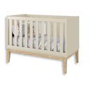 Ver imagem 2 de Quarto de Bebê Berço + Cômoda Sapateira + Guarda Roupa 3 Portas Areia Classic Madeira Natural