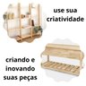 Prateleira Estante 60x30 Madeira Painel Pinus sem Suporte - 4