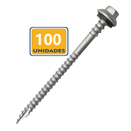 Parafuso Sextavado Ponta Ogivada 6.3x110 C/100 Vila Unico - 2