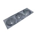 Ver imagem 1 de Tanque Triplo Mármore Sintético Decoralita