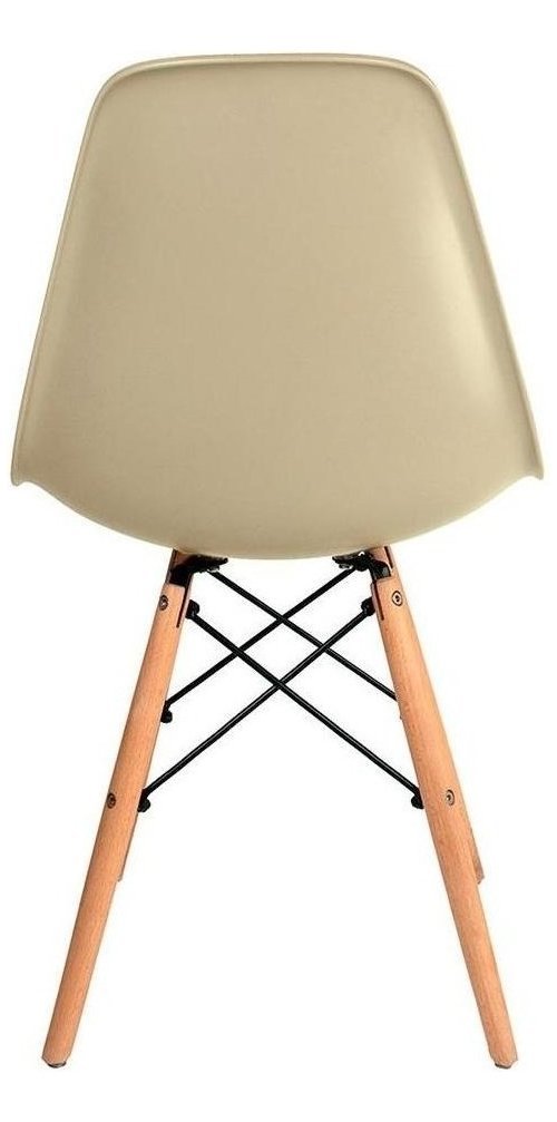 Kit Cadeira de Jantar Eames Eiffel 4 Unidades Lindas Original Fendi Nude - 2