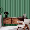 Painel Ripado Prime Madeira Wpc Verde Fosco 2,9m X 16cm - 8