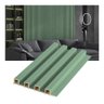 Painel Ripado Prime Madeira Wpc Verde Fosco 2,9m X 16cm - 1