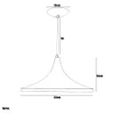 Ver imagem 4 de Luminária Pendente Chapeu Sala Jantar New Cobre