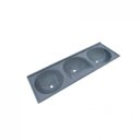 Ver imagem 1 de Tanque Triplo Grande Mármore Sintético Decoralita