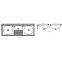 Ver imagem 2 de Tanque Triplo Grande Mármore Sintético Decoralita