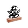 Escultura de Mesa, Astronauta Meditando 25x25cm - 5