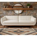 Ver imagem 2 de Sofá Nord 3 Lugares 230cm Bouclé Off White - Sallar Home